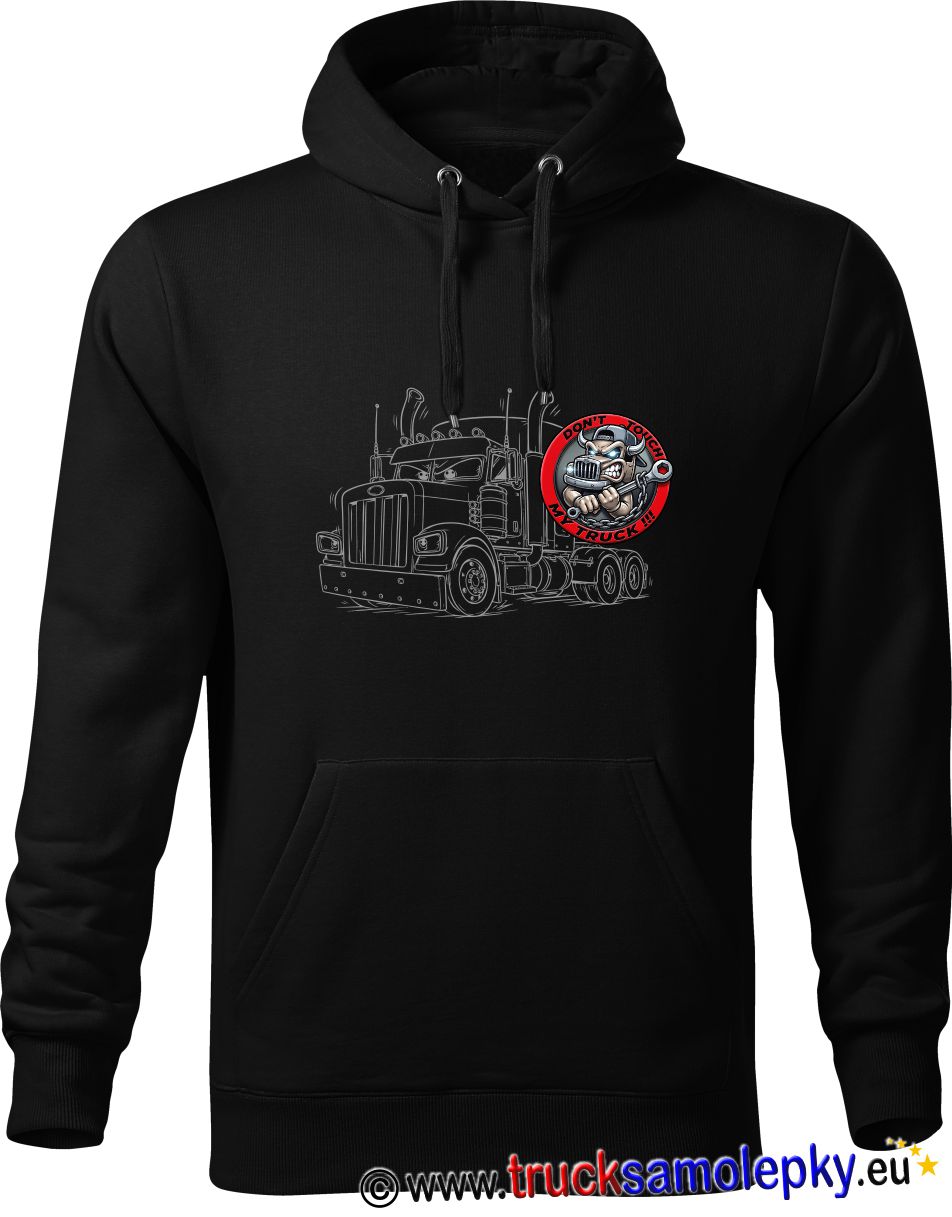 Mikina klokanka Don´t Touch My Truck