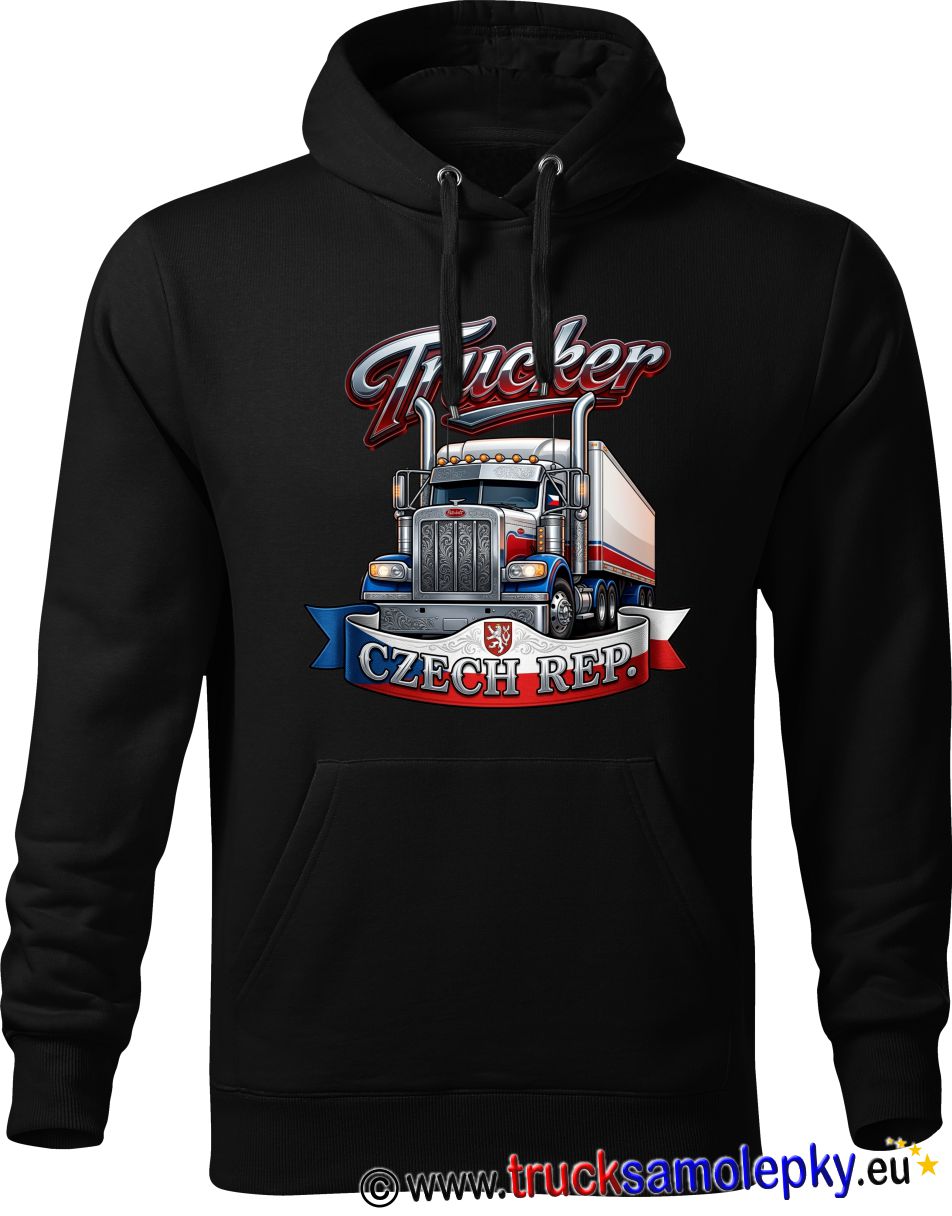 Mikina klokanka Trucker CZECH REP. I.