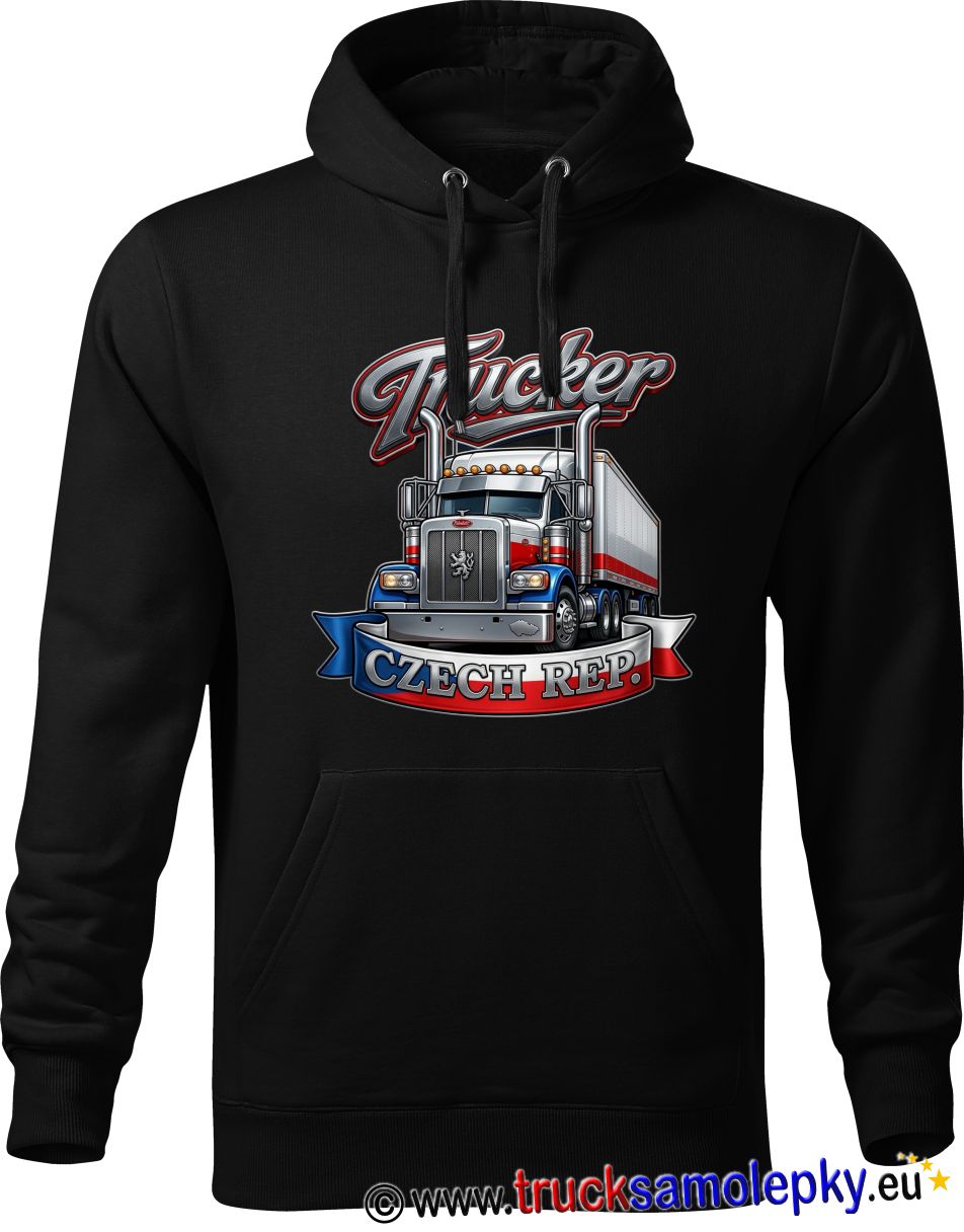 Mikina klokanka Trucker CZECH REP. II.