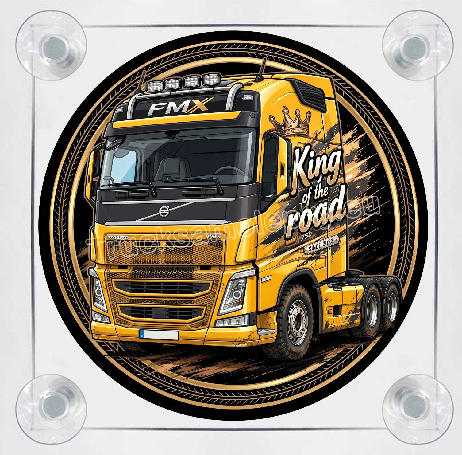 Světelný LED Box  VOLVO FMX