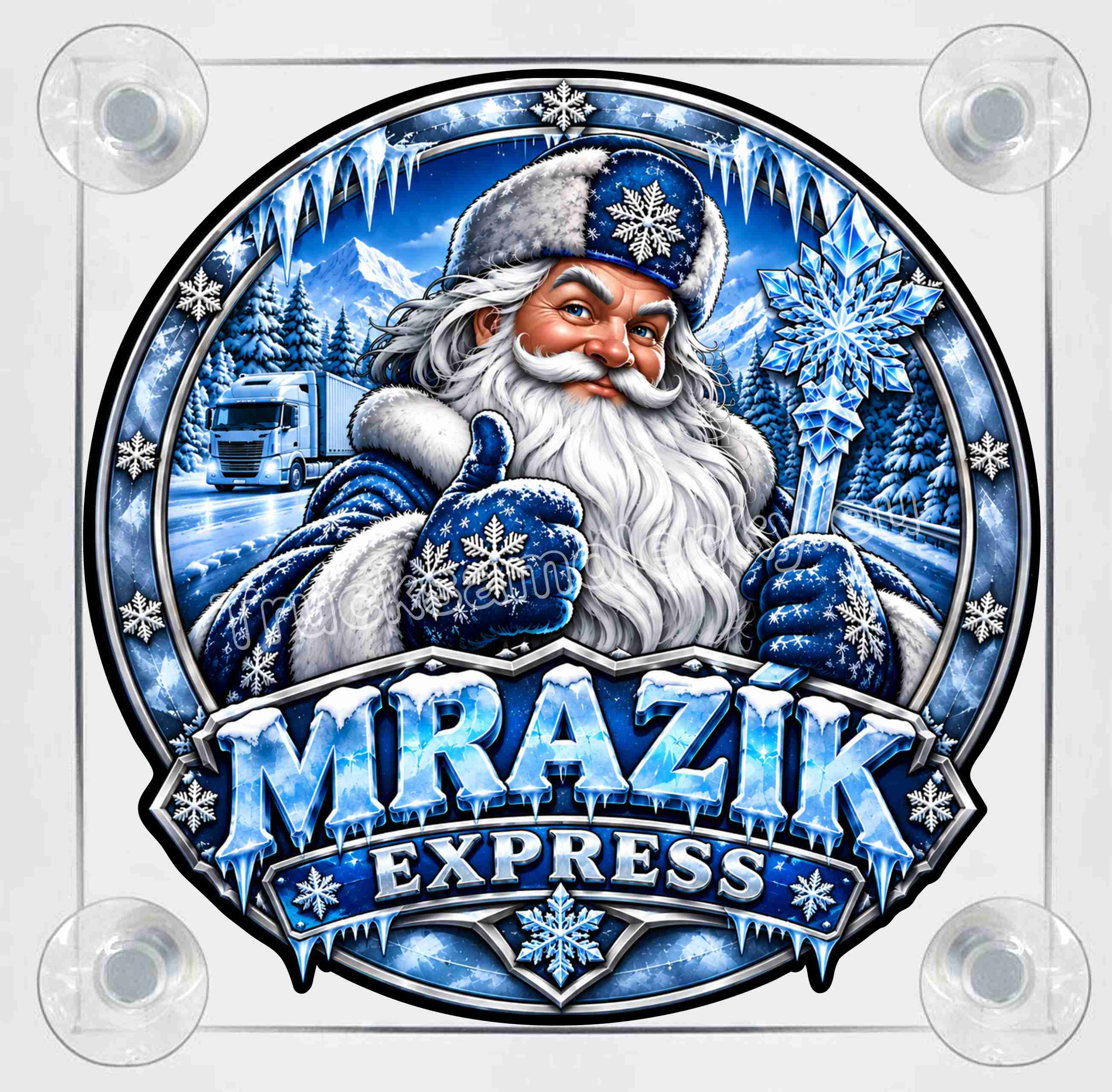 Světelný LED Box MRAZÍK EXPRESS 1.