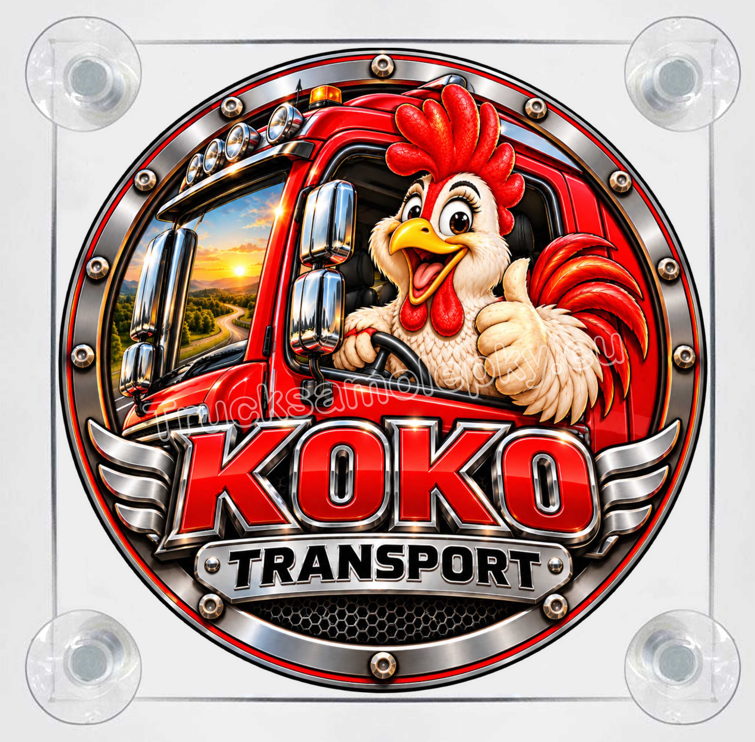 Světelný LED Box KOKO TRANSPORT 1.