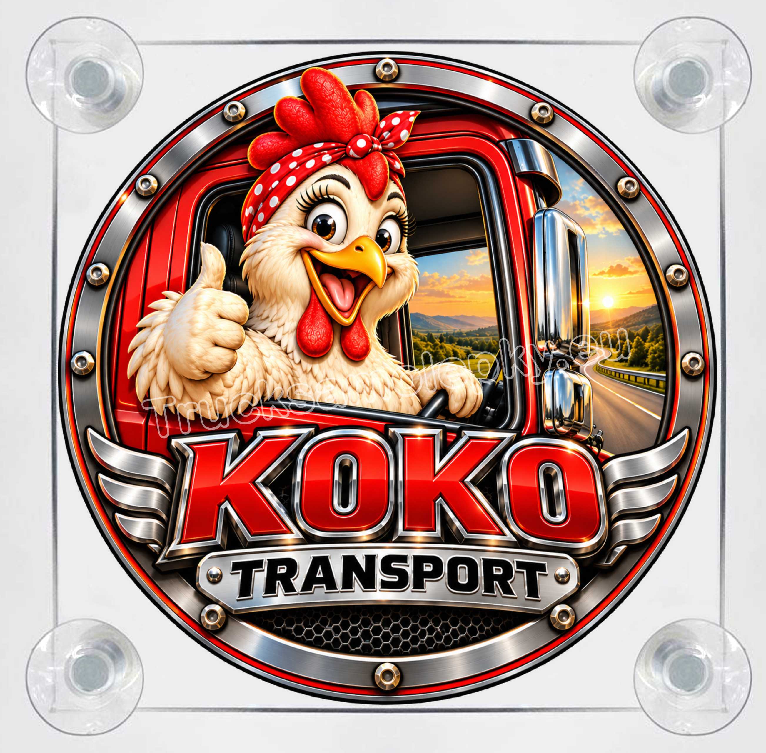 Světelný LED Box KOKO TRANSPORT 2.