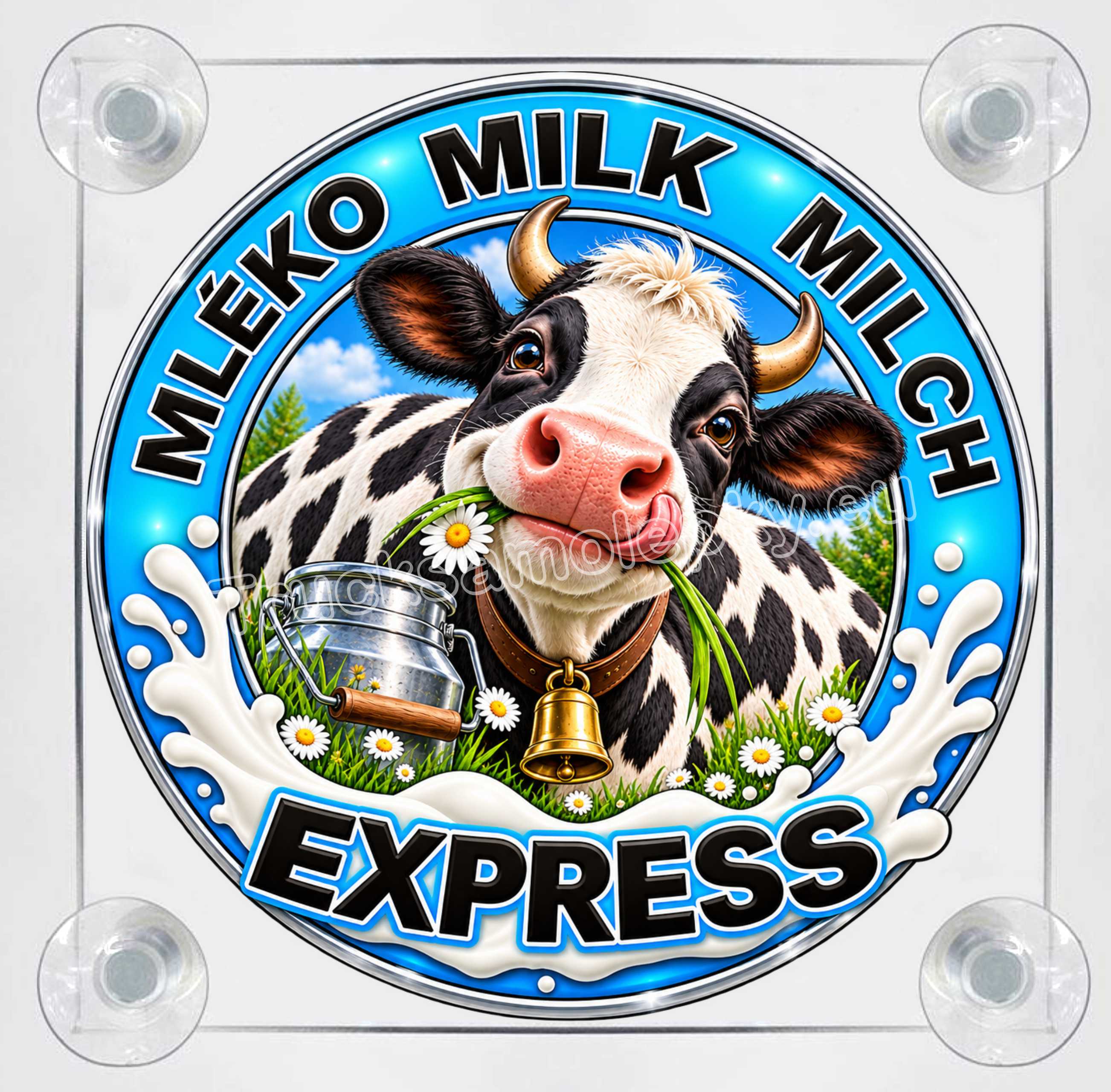 Světelný LED Box MILK EXPRESS